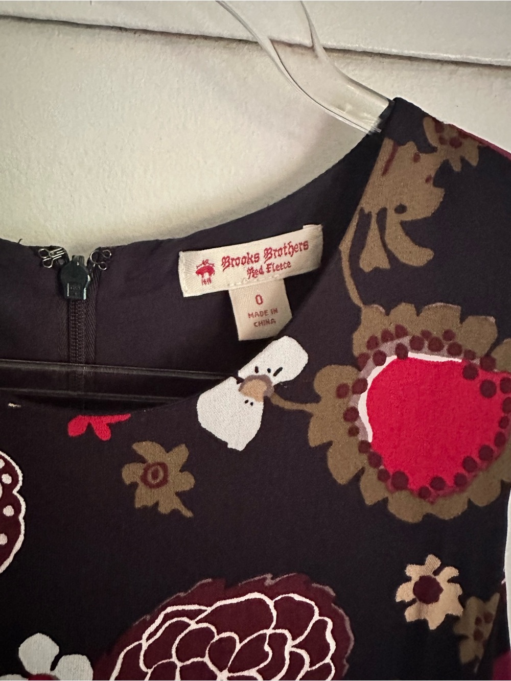 Brooks Brothers Floral Dress Size 0 - Picture 4 of 7
